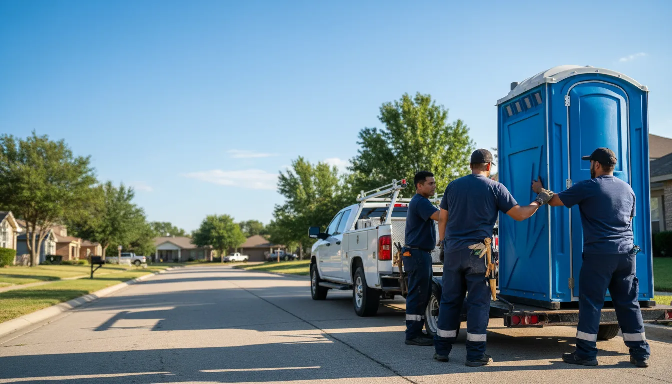 Portable Toilet Rental in Kasbeer, IL near me